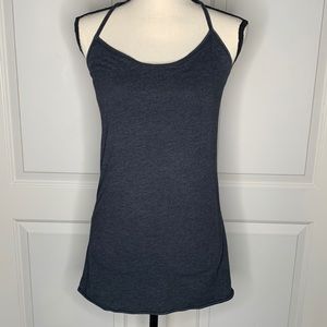 Lululemon raw hem tank with built in bra